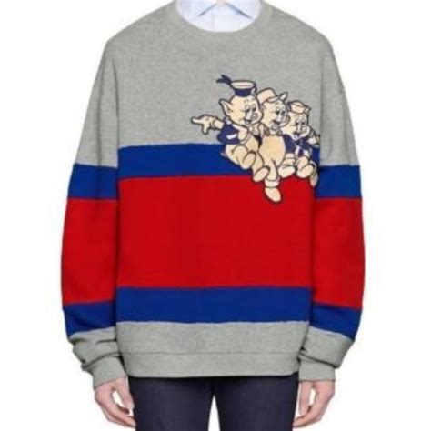 3 little pigs gucci bag|gucci flying pig sweater.